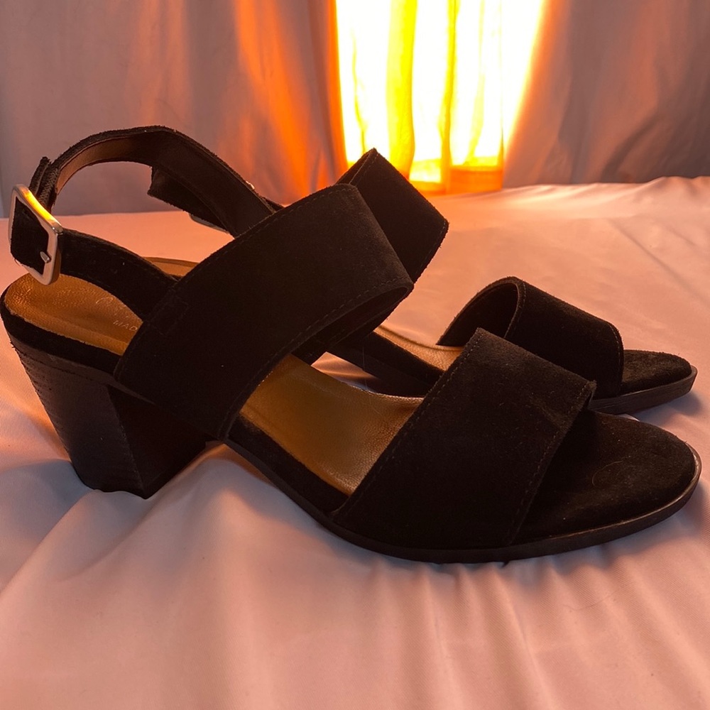 Mariella open toe heels size 8